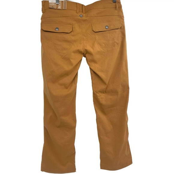 PrAna Women’s Halle Hiking Pants 12 Straight Leg Earthbound New 28" Inseam - Picture 9 of 16